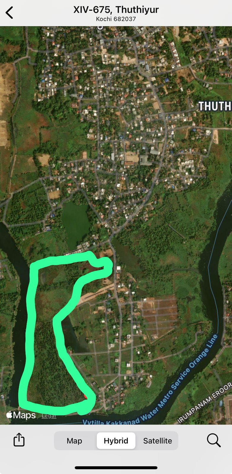 60+ Acres land for sale near Cochin It park